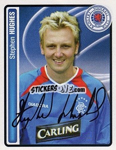 Figurina Stephen Hughes - Scottish Premier League 2004-2005 - Panini