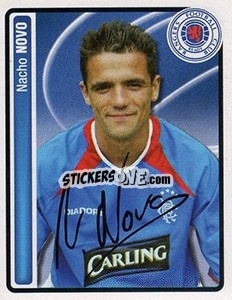 Sticker Nacho Novo - Scottish Premier League 2004-2005 n. 408 - Panini