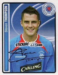 Cromo Steven Thompson - Scottish Premier League 2004-2005 - Panini