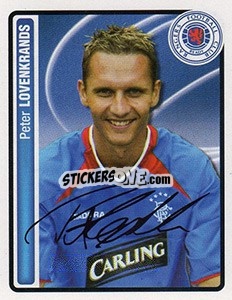 Sticker Peter Lovenkrands - Scottish Premier League 2004-2005 - Panini