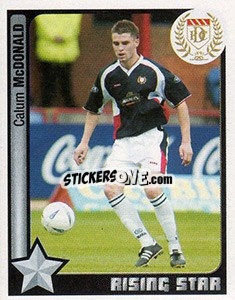 Sticker Calum McDonald - Scottish Premier League 2004-2005 - Panini