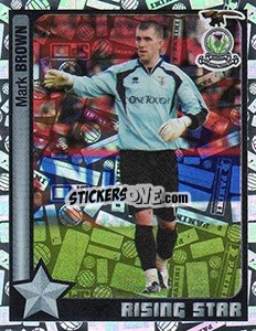 Sticker Mark Brown - Scottish Premier League 2004-2005 - Panini