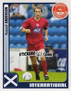 Sticker Russell Anderson - Scottish Premier League 2004-2005 - Panini