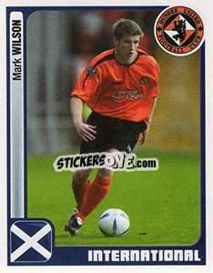 Figurina Mark Wilson - Scottish Premier League 2004-2005 - Panini
