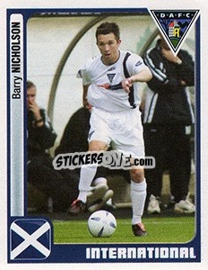 Cromo Barry Nicholson - Scottish Premier League 2004-2005 - Panini
