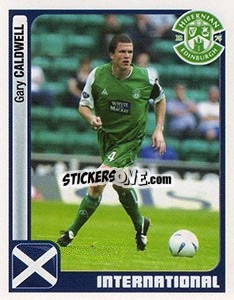 Cromo Gary Caldwell - Scottish Premier League 2004-2005 - Panini