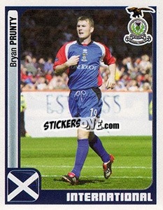 Sticker Bryan Prunty - Scottish Premier League 2004-2005 - Panini