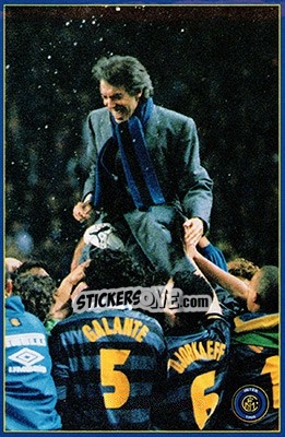 Sticker Massimo Moratti - Inter 2000 - Ds