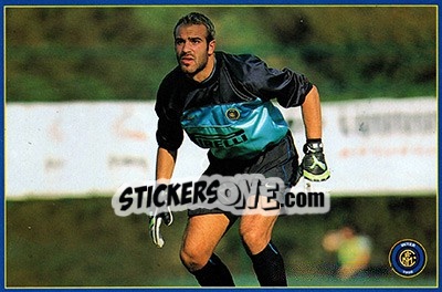 Sticker Fabrizio Ferron - Inter 2000 n. 11 - Ds