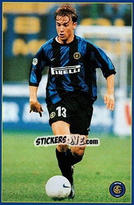 Sticker Dario Simic - Inter 2000 n. 16 - Ds