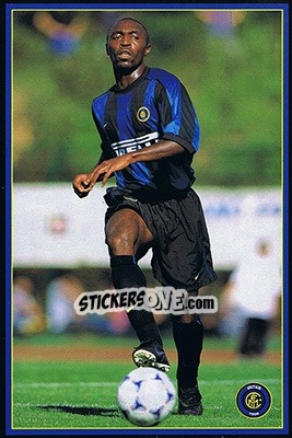 Cromo Cyril Domoraud - Inter 2000 - Ds
