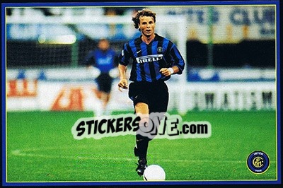 Sticker Francesco Colonnese - Inter 2000 n. 21 - Ds