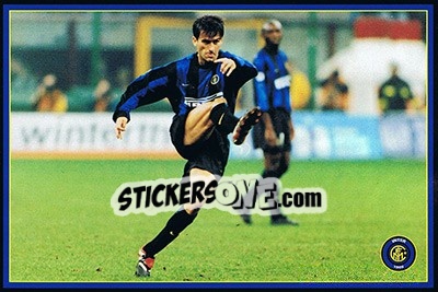 Sticker Christian Panucci - Inter 2000 n. 23 - Ds