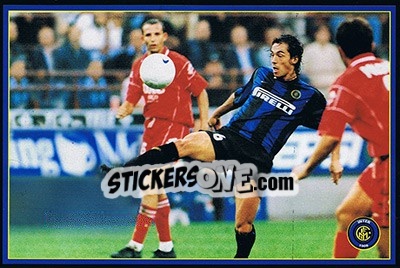 Sticker Paulo Sousa - Inter 2000 n. 27 - Ds