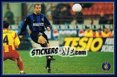 Sticker Luigi Di Biagio - Inter 2000 n. 29 - Ds