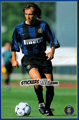 Sticker Benoit Cauet - Inter 2000 - Ds
