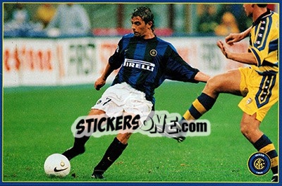 Sticker Francesco Moriero - Inter 2000 - Ds