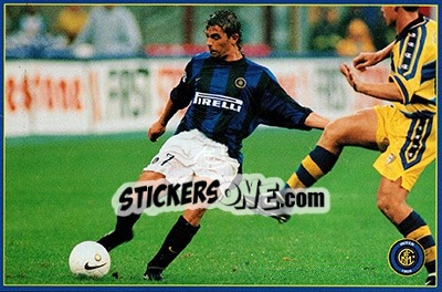 Sticker Francesco Moriero - Inter 2000 n. 39 - Ds