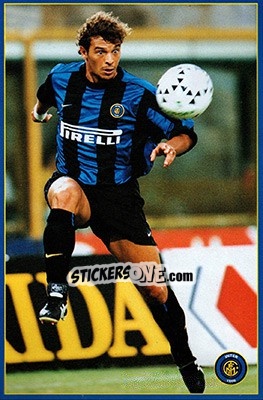 Sticker Francesco Moriero - Inter 2000 - Ds