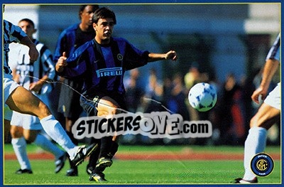 Sticker Alvaro Recoba - Inter 2000 n. 41 - Ds