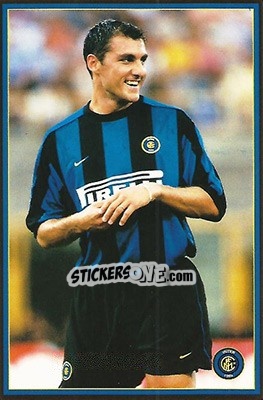 Sticker Christian Vieri - Inter 2000 n. 48 - Ds