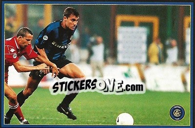 Sticker Christian Vieri - Inter 2000 n. 49 - Ds