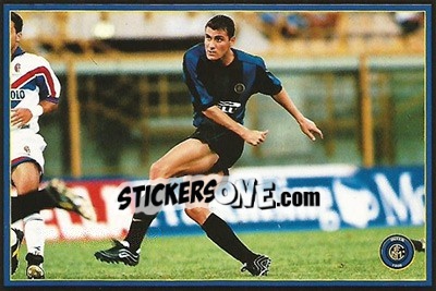 Sticker Christian Vieri - Inter 2000 - Ds