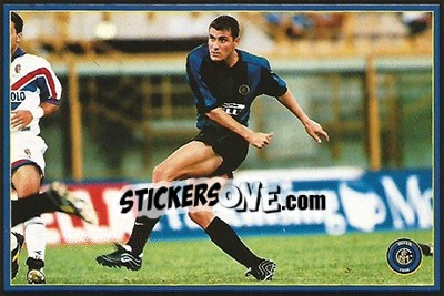Sticker Christian Vieri - Inter 2000 n. 51 - Ds