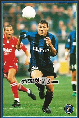 Sticker Christian Vieri - Inter 2000 n. 52 - Ds
