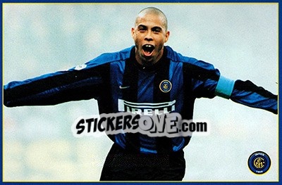 Sticker Ronaldo - Inter 2000 n. 53 - Ds