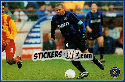 Cromo Ronaldo - Inter 2000 - Ds