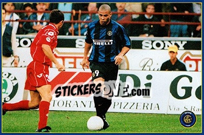 Sticker Ronaldo - Inter 2000 n. 57 - Ds