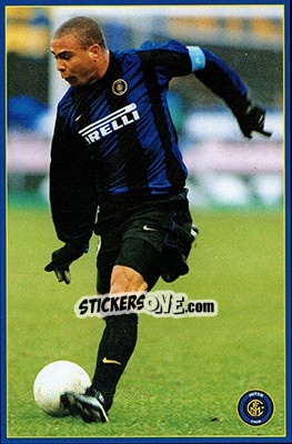 Sticker Ronaldo - Inter 2000 n. 58 - Ds