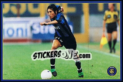 Cromo Ivan Zamorano - Inter 2000 - Ds