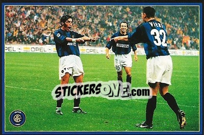 Sticker Ivan Zamorano - Inter 2000 n. 61 - Ds