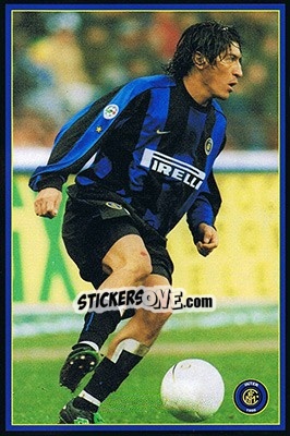 Sticker Ivan Zamorano - Inter 2000 n. 62 - Ds