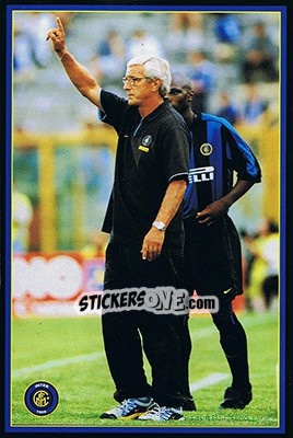 Cromo Marcello Lippi (Allenatore) - Inter 2000 - Ds