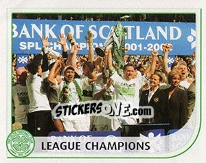 Sticker Celtic - Scottish Premier League 2002-2003 n. 2 - Panini