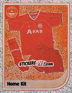 Sticker Home Kit - Scottish Premier League 2002-2003 - Panini