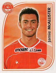 Cromo Jamie McAllister - Scottish Premier League 2002-2003 - Panini