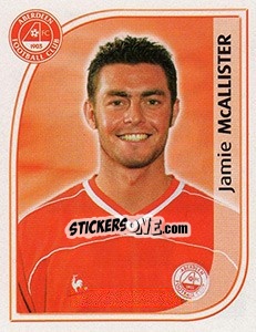 Figurina Jamie McAllister - Scottish Premier League 2002-2003 - Panini