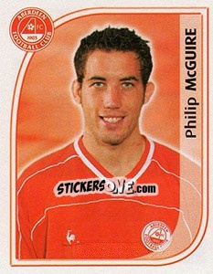 Sticker Philip McGuire - Scottish Premier League 2002-2003 - Panini