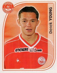 Sticker Derek Young - Scottish Premier League 2002-2003 - Panini