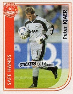 Cromo Peter Kjaer - Scottish Premier League 2002-2003 - Panini