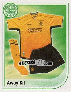 Sticker Away Kit - Scottish Premier League 2002-2003 n. 41 - Panini