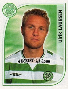 Cromo Ulrik Laursen - Scottish Premier League 2002-2003 - Panini