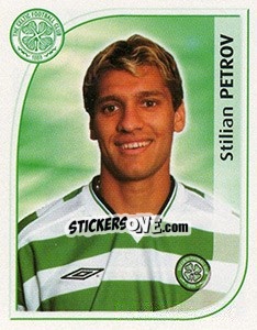 Cromo Stiliyan Petrov - Scottish Premier League 2002-2003 - Panini