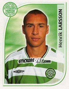 Cromo Henrik Larsson