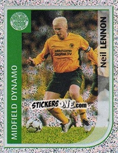 Cromo Neil Lennon - Scottish Premier League 2002-2003 - Panini