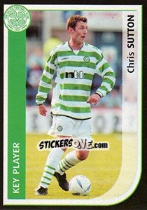 Sticker Chris Sutton - Scottish Premier League 2002-2003 - Panini